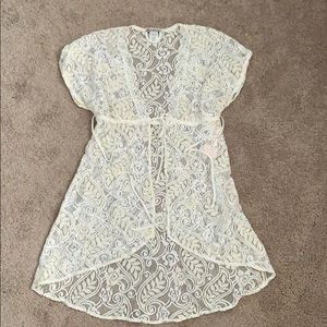 Brand new! Lace lingerie cover up